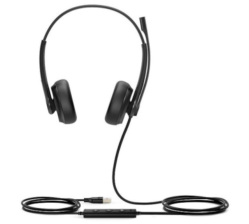 Гарнитура YEALINK UH34 Dual UC Дуо, Проводная, HD звук, USB, шт