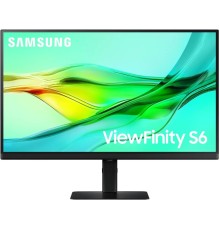 Монитор Samsung S24D604UAU/ Samsung S24A604UAU 24" LCD IPS monitor, 2560x1440, 5(GtG)ms, 350 cd/m2, 100Hz, MEGA DCR (static 1000:1), 178°(V)/178°(H), DP (IN); DP (OUT); HDMI; USB-C (90 Вт), USB 3.0x3Hub; HAS, VESA 100x100 mm, внутренний БП, black