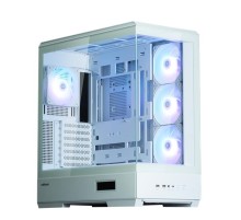 корпус ZALMAN P50 DS, ATX, WHITE, WINDOW, 2x3.5", 3x2.5", 1xUSB TYPE-C, 2xUSB3.0, SIDE 3x120mm ARGB, REAR 1x120mm ARGB
