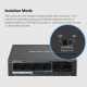 Коммутатор/ 6-Port 10/100 Mbps Desktop Switch with 4-Port PoE+ PORT: 4x10/100 Mbps PoE+ Ports, 2x10/100 Mbps Non-PoE Ports SPEC: Compatible with 802.3af/at PDs, 40 W PoE Power, Desktop Steel Case, Wall Mounting FEATURE: Extend Mode for 250m PoE Transmitti