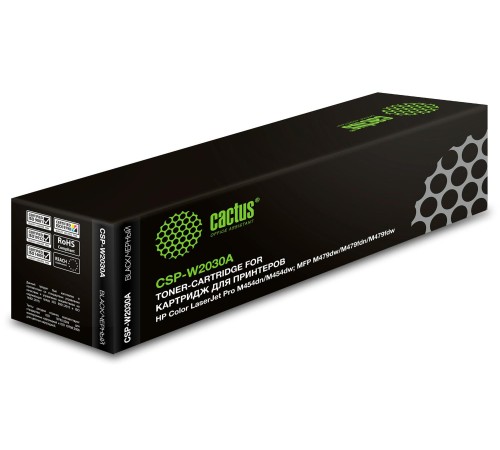 -/ Картридж лазерный Cactus CSP-W2030A черный (2400стр.) для HP LJ M454/MFP M479