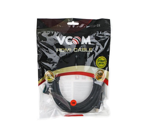 Кабель/ Кабель HDMI<=>HDMI-угловой коннектор 90град 3м, 2.0V VCOM <CG523-3M> Кабель/ Кабель HDMI<=>HDMI-угловой коннектор 90град 3м, 2.0V VCOM <CG523-3M>