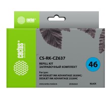 -/ Заправочный набор Cactus CS-RK-CZ637 черный 2x30мл для HP DJ 2020/2520