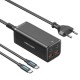 Сетевое зарядное устройство Vention на 4 порта GaN 100W USB (C+C+A+A) Чёрный, шт.