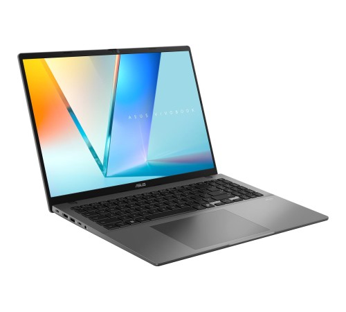 Ноутбук/ ASUS S3607CA-SH100 16"(1920x1200 OLED)/Intel Core Ultra 5 225H(3.3Ghz)/16384Mb/512PCISSDGb/noDVD/Int:Intel Arc graphics/Cam/BT/WiFi/70WHr/war 1y/1.7kg/Matte Gray/noOS