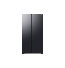 Холодильник Samsung/ Холодильник Samsung, Side-by-Side, объем 646 л, технология SpaceMax, сенсорное управление, Wi-Fi, цвет черный