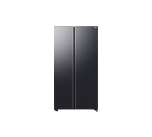 Холодильник Samsung/ Холодильник Samsung, Side-by-Side, объем 646 л, технология SpaceMax, сенсорное управление, Wi-Fi, цвет черный
