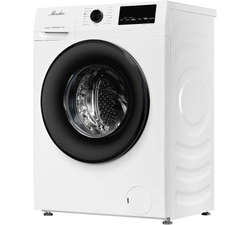 Стиральная машина MONSHER/ Стиральная машина MONSHER, отдельностоящая, фронтальная, 15 программ, загрузка 8 кг, 1400 об/мин, кнопочное управление, инверторный двигатель, отложенный старт, блокировка от детей, энергоэффективность А+++, цвет белый