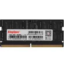 Оперативная память Kingspec DDR5 SO-DIMM 16GB 4800MHz CL40 1x16GB 1.1V 288-pin