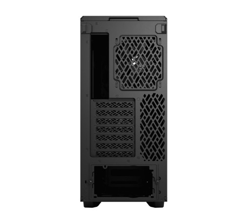 Корпус ПК без блока питания/ Case Fractal Design Meshify 2 Compact Solid, Midi-Tower, 2x140mm + 1x120mm, 2xUSB-A 3.2 + 1xUSB 3.2 Type-C ATX, mATX, mITX Black