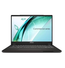 Ноутбук/ MSI Commercial 14 H A13MG-241XRU 14"(1920x1200 (матовый) IPS)/Intel Core i5 13420H(2.1Ghz)/16384Mb/512PCISSDGb/noDVD/Int:Intel Iris Xe Graphics/Cam/BT/WiFi/war 1y/1.6kg/Solid Gray/DOS