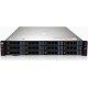 Серверная платформа/ Gooxi SR201-D12R-NV-G2 2U 12 bay server with NVME bp,based on AMD 9004 2 riser cards of PCIe5.0(X32 to x16x16)  2x rear SAS/SATA 2x rear NVME 1300W 1+1 PSU EU power cables rail kit