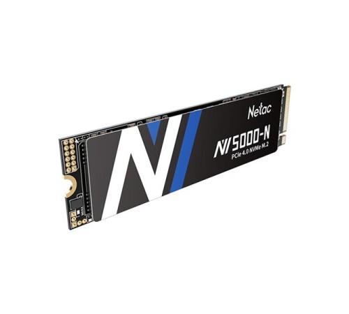 SSD накопитель Netac SSD NV5000-N 2TB PCIe 4 x4 M.2 2280 NVMe 3D NAND, R/W up to 4800/4400MB/s, IOPS(R4K) 600K/700K, TBW 1280TB, without heat sink, 5y wty SSD накопитель Netac SSD NV5000-N 2TB PCIe 4 x4 M.2 2280 NVMe 3D NAND, R/W up to 4800/4400MB/s, IOPS(R4K) 600K/700K, TBW 1280TB, without heat sink, 5y wty