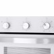 Шкаф духовой электрический MAUNFELD EOEC516W/ 448х546х595 мм, Независимый тип установки, класс энергопотребления А, 7 основных режимов, механическое управление, двойное стекло дверцы, металлическая ручка дверцы, холодный фронт, объем 51 л, конвекция, гр