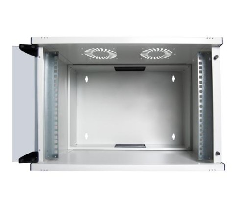 LANDE SET SOHO 19" Телекоммуникационный настенный шкаф 12U, 540х400х592мм, стеклянная передняя дверь, предсобранный, цвет серый LANDE SET SOHO 19" Телекоммуникационный настенный шкаф 12U, 540х400х592мм, стеклянная передняя дверь, предсобранный, цвет серый