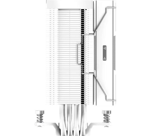 Кулер для процессора PCCooler RZ400 V2 WH, 120mm FAN, 4 HEAT PIPES, 4-PIN PWM, 500-2200 RPM, 32 DBA, FDB BEARING, LGA 1851/1700/1200/115X, AMD AM5/AM4