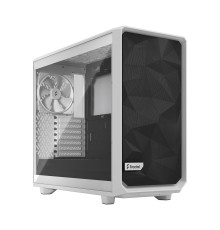 Корпус ПК без блока питания/ Case Fractal Design Meshify 2 Lite TG Clear Tint, Midi-Tower, 3x140mm, 2xUSB-A 3.2 E-ATX, ATX, mATX, mITX White