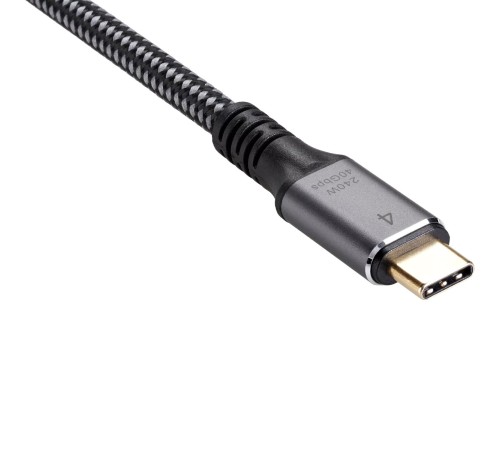 Кабель/ Кабель USB4 TypeC(M)--TypeC(M), 5K@60Hz, 40GBps, PD 240W, 5A, VCOM, 1.2м <CU541M-1.2M>