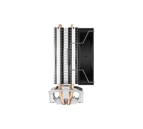 Кулер для процессора DEEPCOOL AG200 LGA1700/1200/115X/AM5/AM4 (36шт/кор, TDP 100W, PWM, Fan 92mm, 2 тепл.трубки прямого контакта) RET (R-AG200-BKNNMN-G)