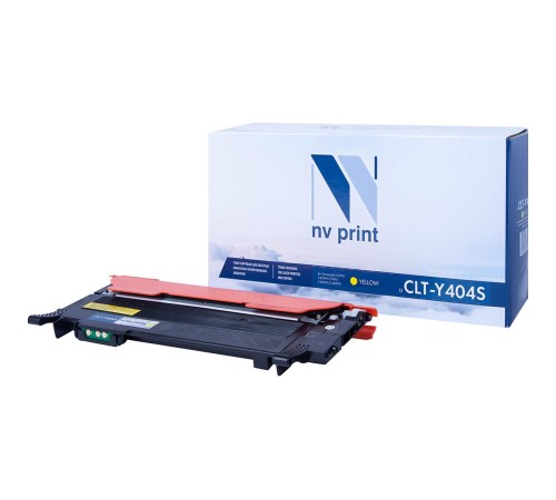 -/ Тонер-картридж NVP NV-CLT-Y404S Yellow для Samsung Xpress SL-C480/ SL-C480FW/ SL-C480W/ SL-C430/ SL-C430W (1000k)