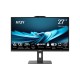 Моноблок MSI PRO AP272P 14M 27"(1920x1080 IPS)/Intel Core i7 14700(2.1Ghz)/16384Mb/512PCISSDGb/noDVD/Int:Intel UHD Graphics 770/Cam/BT/WiFi/-/war 1y/7.5kg/Black/DOS + Wireless KB+M