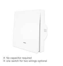 Выключатель (одноклавишный) Moes ZigBee Smart Switch белый модели ZS-EUB