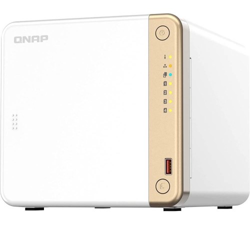 Сетевое хранилище без дисков/ channel QNAP TS-462-4G NAS 4 HDD trays, 2 x M.2 NVMe PCIe Gen 3 x1, 2-core Intel Celeron N4505 2.9 GHz, 4 GB RAM (4GB max), 1x2.5 Gigabit Ethernet , Slot PCIe Gen 3 x2, 2 USB 3.2 Gen 2 (10Gbps) Port, 2xUSB USB 2.0 port, 1xHD Сетевое хранилище без дисков/ channel QNAP TS-462-4G NAS 4 HDD trays, 2 x M.2 NVMe PCIe Gen 3 x1, 2-core Intel Celeron N4505 2.9 GHz, 4 GB RAM (4GB max), 1x2.5 Gigabit Ethernet , Slot PCIe Gen 3 x2, 2 USB 3.2 Gen 2 (10Gbps) Port, 2xUSB USB 2.0 port, 1xHD