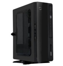 Корпус Slim Case Powerman EQ101 BlacK PM-200ATX  2*USB 3.0,Audio, Mini-ITX
