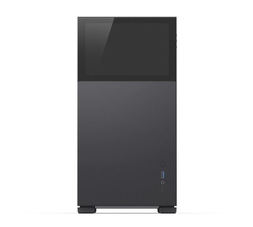 Корпус без блока питания/ Case JONSBO D41 STD SCREEN, Midi-Tower, TG, no fans, 1xUSB-A 3.2 + 1xUSB-C 3.2, ATX, mATX, mITX Black