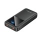 Power Bank Vention 20000mAh(M/C-A/A)22.5W Черный с LED Дисплеем