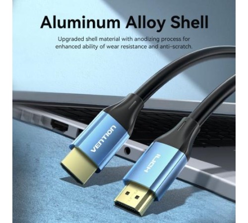 Кабель Vention HDMI High speed v2.0 with Ethernet 19M/19M - 8м Кабель Vention HDMI High speed v2.0 with Ethernet 19M/19M - 8м