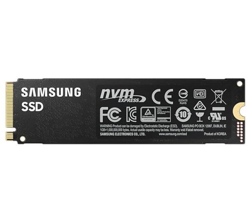 Твердотельный накопитель SSD M.2 (PCI-E NVMe) 2Tb (2048GB) Samsung 980 PRO (R7000/W5000MB/s) (MZ-V8P2T0BW) 1year Твердотельный накопитель SSD M.2 (PCI-E NVMe) 2Tb (2048GB) Samsung 980 PRO (R7000/W5000MB/s) (MZ-V8P2T0BW) 1year