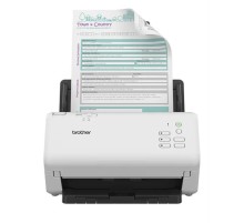 Сканер Brother Документ-сканер ADS-4300N, A4, 40 стр/мин, цветной, 1200 dpi, Duplex, ADF80, USB 3.0, LAN, Scan to Net, Ex.ADS-2400N