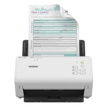 Сканер Brother Документ-сканер ADS-4300N, A4, 40 стр/мин, цветной, 1200 dpi, Duplex, ADF80, USB 3.0, LAN, Scan to Net, Ex.ADS-2400N