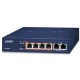 коммутатор/ PLANET 4-Port 10/100TX 802.3at POE + 2-Port 10/100TX Desktop Switch (60W POE Budget, 250m Extend mode, fanless, internal Power Supply)