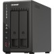 Сетевое хранилище без дисков/ SMB QNAP TS-253E-8G NAS, 2-tray w/o HDD. 2xHDMI-port. 4-core Celeron J6412 2-2.6 GHz, 8GB DDR, 2x2.5Gb LAN, 2 x M.2 2280 PCIe Gen 3 x2, 2x USB 3.2 Gen 2 (10Gbps) Port, 2x USB 2.0 port