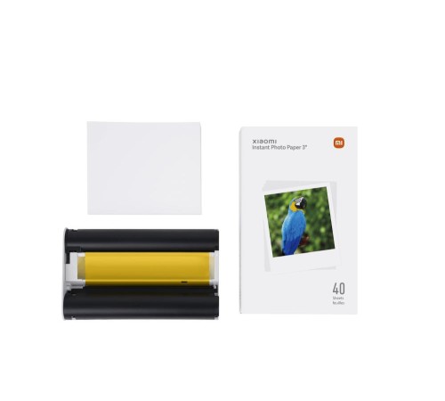 Бумага для фотопринтера Xiaomi Instant Photo Paper 3" (40 Sheets) SD30 (BHR6756GL) Бумага для фотопринтера Xiaomi Instant Photo Paper 3" (40 Sheets) SD30 (BHR6756GL)