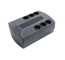 Линейно-интерактивный ИБП ДКС серии Info PDU, 600 ВА/360 Вт, 1/1, 6xSchuko,  USB для зарядки (2), USB + RJ11, 1x7Aч
