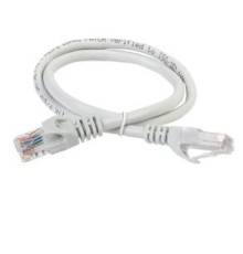 Коммутационный шнур (патч-корд), кат.6 UTP, 0,5м, серый PVC