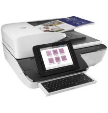 Сканер HP Scanjet Enterprise Flow N9120 fn2 Flatbed Scanner (A3,600x600 dpi,24 bit, USB ,ADF 200 sheets, 120ppm A4, Duplex, replace L2683B)