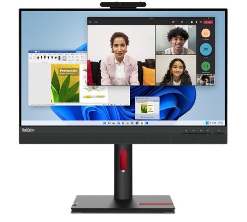Монитор Lenovo ThinkCentre Tiny-In-One 24" Gen 5 (TIO24) 23.8" 16:9 FHD (1920x1080) IPS AG, 4ms, 250N, 1x HDMI 1.4, 1x DisplayPort 1.2, 1x USB-A 3.2 Gen 1, 1x USB-B 3.2 Gen 1, LTPS, 1Y