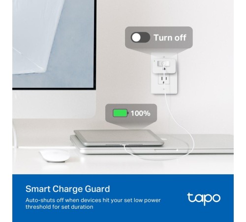 Умный сетевой фильтр/ Mini Smart Wi-Fi Plug, Energy Monitoring, Matter