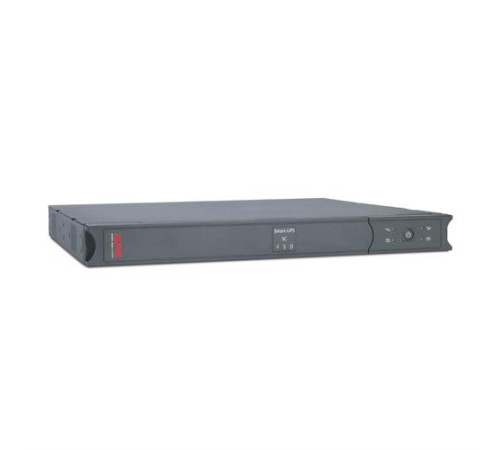 Источник бесперебойного питания APC Smart-UPS SC 450VA/280W, 230V, 1U Rackmount/Tower, Line-Interactive, Data line surge protection, Hot Swap User Replaceable Batteries, 1 year warranty (царапины, потертости.)