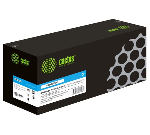 -/ Картридж лазерный Cactus CS-SPC820DNC Cyan (15000стр.) для Ricoh SPC820DN/С821DN