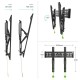 ONKRON кронштейн для телевизора 32"-65" наклонный, чёрный SN14