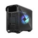 Корпус ПК без блока питания/ Case Fractal Design Torrent Nano RGB TG Light Tint, Mini-Tower, 1x180mm RGB, 2xUSB-A 3.2 + 1xUSB 3.2 Type-C mITX, mDTX Black