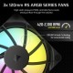 Система жидкостного охлаждения/ Water Cooling System Corsair NAUTILUS 360 ARGB (360mm, Black, ARGB/ Fans: 3x120mm, 72.8CFM, 36dBA, 1700RPM/ S: 1851, 1700, AM5, AM4)
