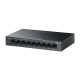 коммутатор TP-Link LS109P, 9-Port 10/100 Mbps Desktop Switch with 8-Port PoE+, 63 W, 250m