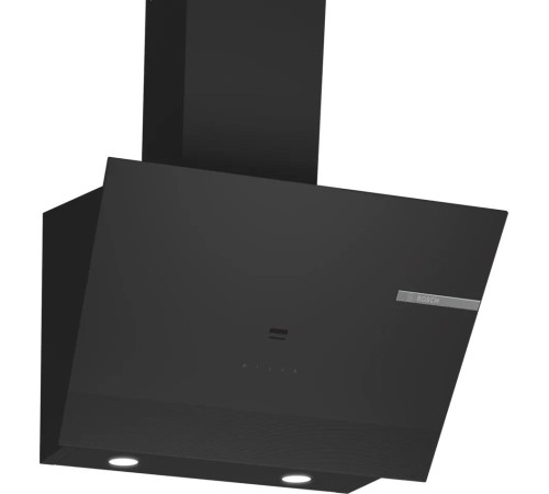 Вытяжка BOSCH Наклонная вытяжка для настенного монтажа, максимальная производительность 700м3/ч, 60см, цвет: черный ,touch control