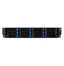 Сервер ASUS RS720-E11-RS12U 2U, 2x LGA4677, 32x DDR5(4800), 12x 3,5 (8xNVMe/SAS/SATA+4 NVMe/SATA), 2xM.2 slot 2280, 6x PCIe G5 x8 or 3 x PCIe G5 x16, up to 4 dual-slot GPUs, 1x OCP 3.0, 2x10Gbe RJ45, 2x2600W